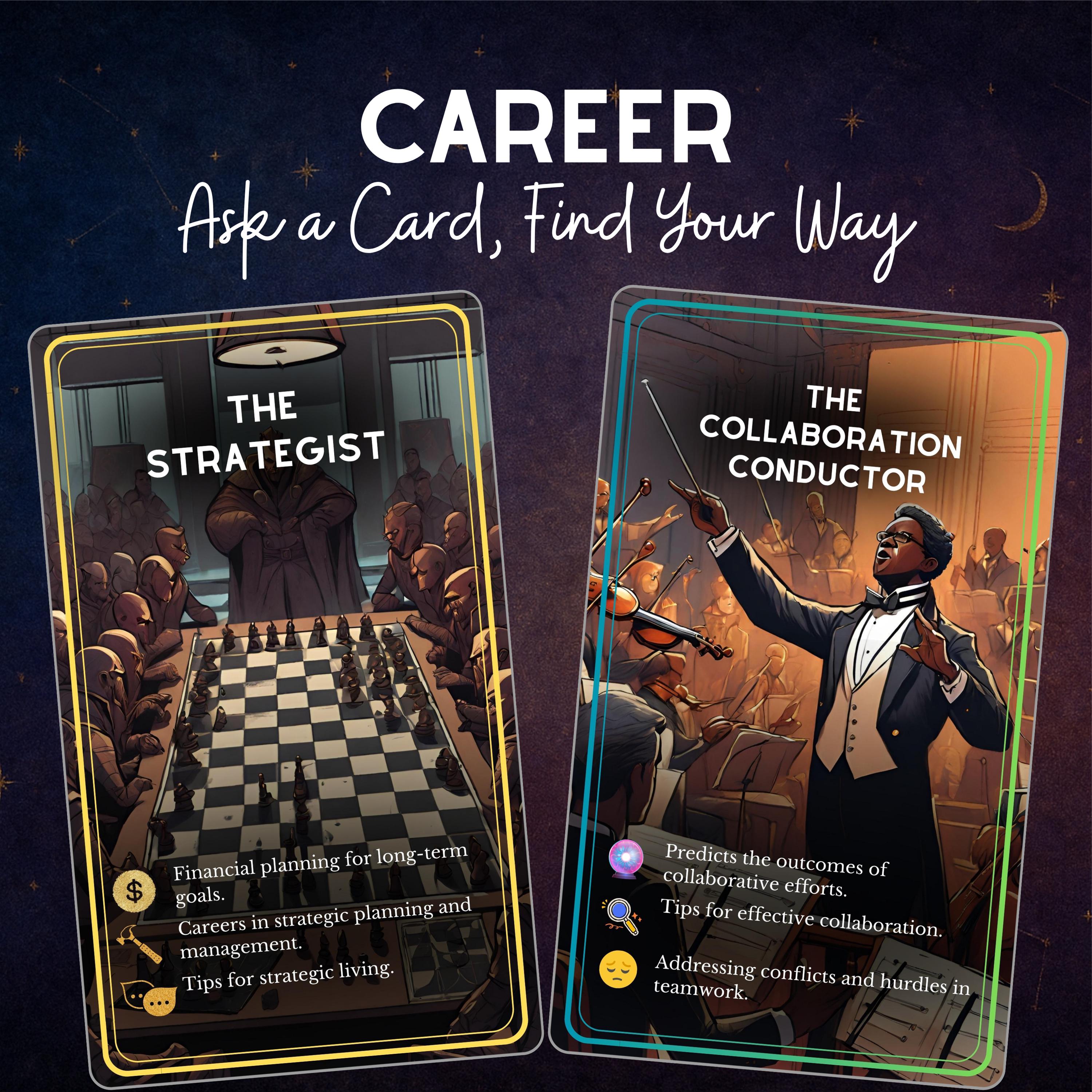 Career Oracle Deck – 100 Insightful Pathway Cards for Job & Money ...