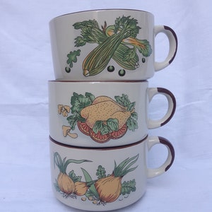 Vintage 1970s Soup Bowls