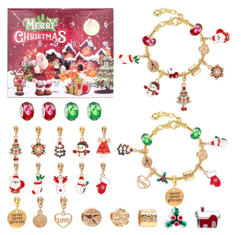 Advent Calendar Jewelry, Choose Your Own Style, Christmas Gift