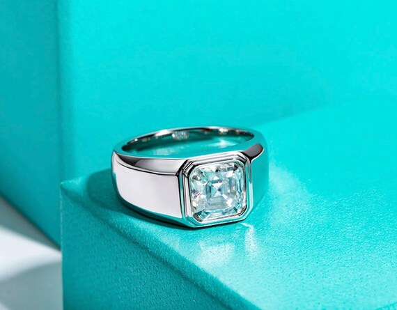 Mens engagement rings etsy deals