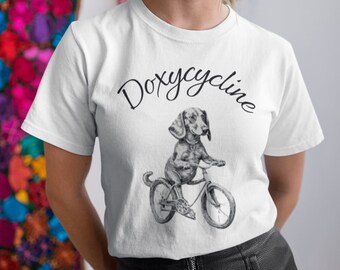 Funny Pharmacy Doxycycline Unisex Jersey Short Sleeve Tee, Pharmacy week gift, Pharmacy Gift, Pharmacy Technician Shirts, Pharmacists Shirts