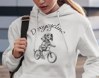 Doxycycline Unisex Heavy Blend™ Hooded Sweatshirt, Pharmacy Hoodie, Pharmacist Shirt, Funny Pharmacy Hoodie, RX Gift, Pharmacy Gift