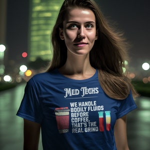 Funny Med Tech Unisex Jersey Short Sleeve Tee, Medical Technologist Shirt, Clinical Laboratory Scientist Shirt, Medical Technician Shirt