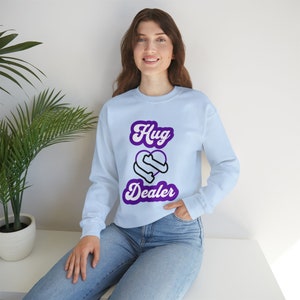Hug Life Heart Crewneck Sweatshirt