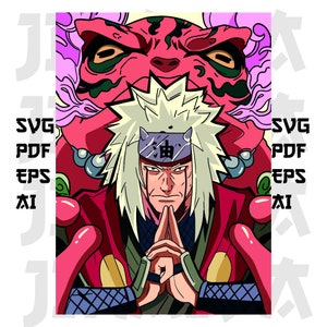 Premium Anime Layered SVG | Custom Anime Design for Cricut, DTF, DTG, Sublimation | Digital Art for T-shirts, Mugs, Gifts, Prints