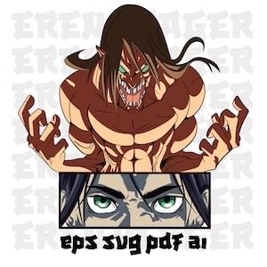 Premium Anime Layered SVG | Custom Anime Design for Cricut, DTF, DTG, Sublimation | Digital Art for T-shirts, Mugs, Gifts, Prints