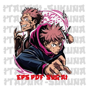 Premium Anime Layered SVG | Custom Anime Design for Cricut, DTF, DTG, Sublimation | Digital Art for T-shirts, Mugs, Gifts, Prints