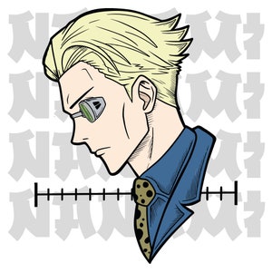 Premium Anime Layered SVG | Custom Anime Design for Cricut, DTF, DTG, Sublimation | Digital Art for T-shirts, Mugs, Gifts, Prints