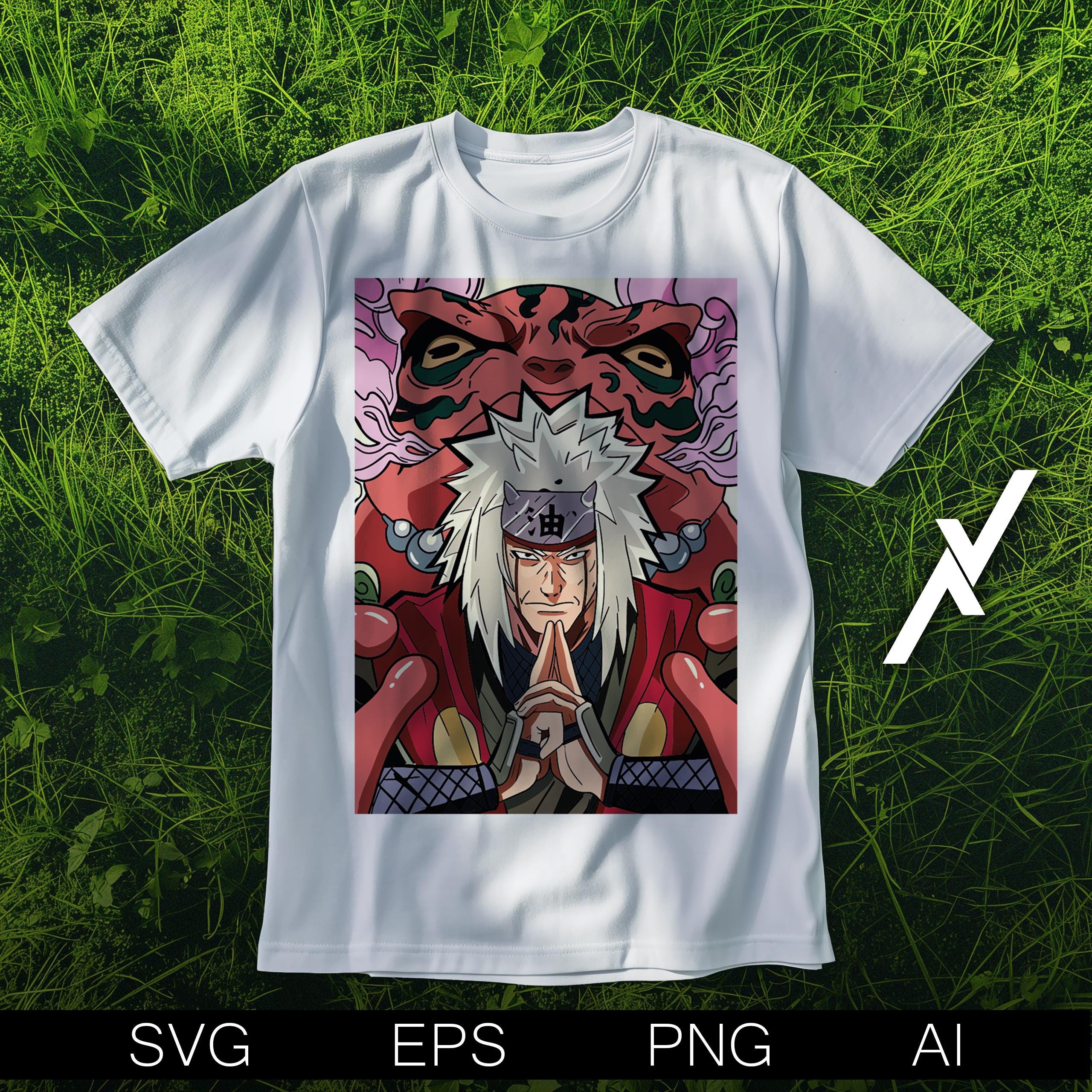 Legendary Ninja Svg Png Eps Ai | Anime Inspired Vector Digital File for ...