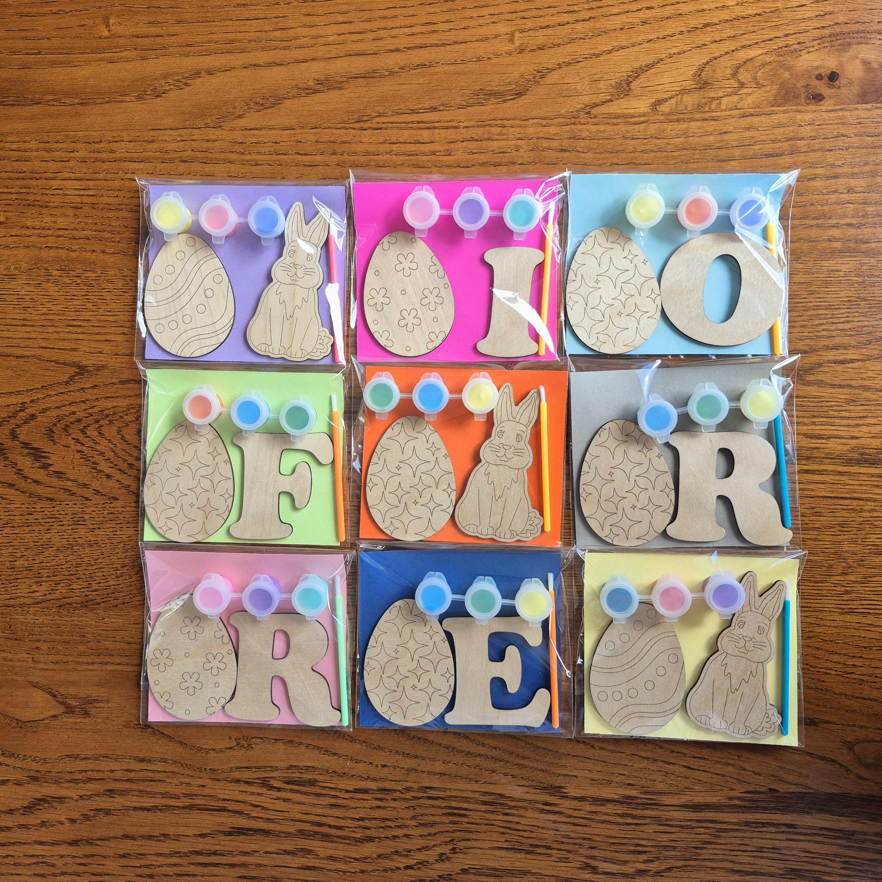 Easter Craft Kit, Paint Your Own, Children's Gift, Party Favours, Kids ...