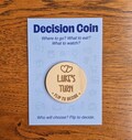 Decision Coin, His Turn, Her Turn, Fun Couples Gift, Valentines, Anniversary Present, Wedding, Boyfriend, Girlfriend, Birthday, Custom, Xmas product logo