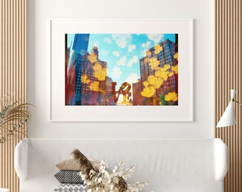 Philadelphia Love Park - Photographic Print