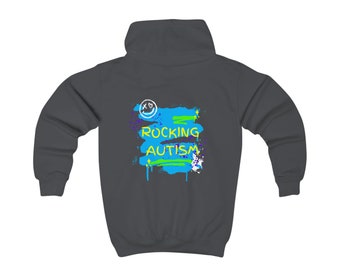 Kinder Hoodie Rocking Autism