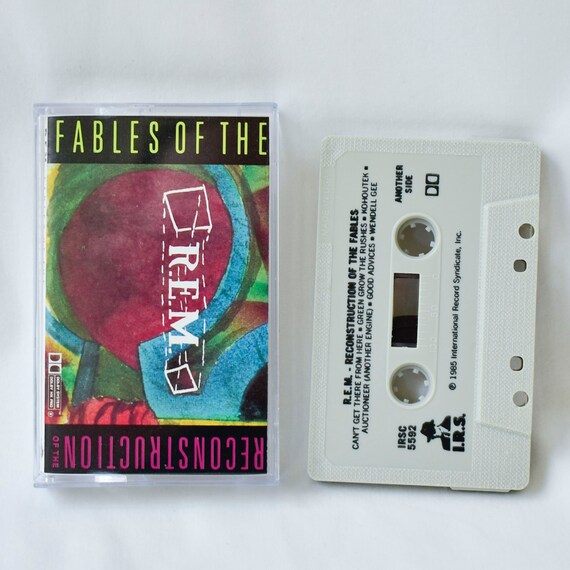R.E.M. Fables of the Reconstruction 1985 Cassette Tape 1980s