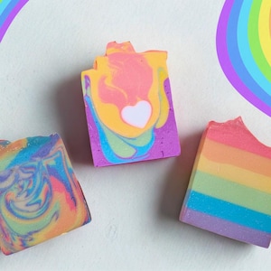 PRIDE Goat Milk Soap | Handmade, Body Soap, Bath Soap, Artisan Soaps