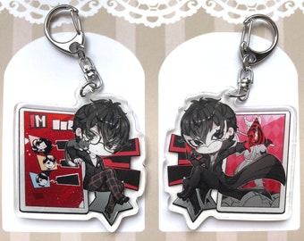 Persona 5 Joker Double-Sided Acrylic Charm [2.5"]