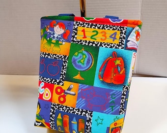 Kleinkind Bibliothek Tasche, Kinder Buch Tasche, Schule Stoff Tasche, handgemachte Baumwolltasche