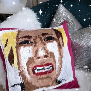 Stickmönster "Lämna Britney ifred"