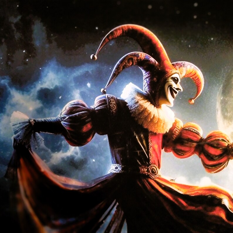 Jester Print the Jesters Moonlight Revelry Etsy
