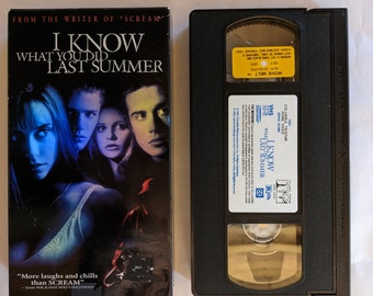 Vintage VHS Tape - 1997 - I Know What You Did Last Summer