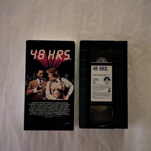 Vintage VHS Tape - 1982 - 48 Hours (action Comedy) Starring Nick Nolte ...