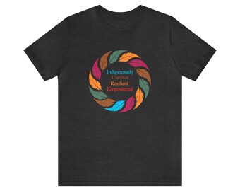 Native American Inspired Tee, Empowered Design, Unisex Shirt