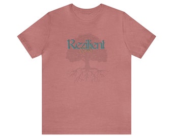 REZilient Roots T-shirt, Indigenous Pride, Unisex Tee