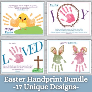 Christian easter handprint craft art, Religious Easter crafts for kids toddler baby, Preschool activity, Sunday school class, He is risen