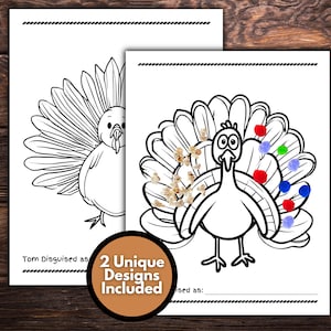 Disguise a Turkey, Turkey in Disguise Thanksgiving Activity, Tom the Turkey, Turkey Craft