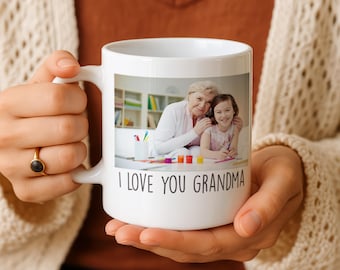 Personalized Photo Mug for Family, Custom Mug Photo with Text, Anniversary Coffee Cup for Friends, Birthday Mug Gift with Photo, Photo Gift