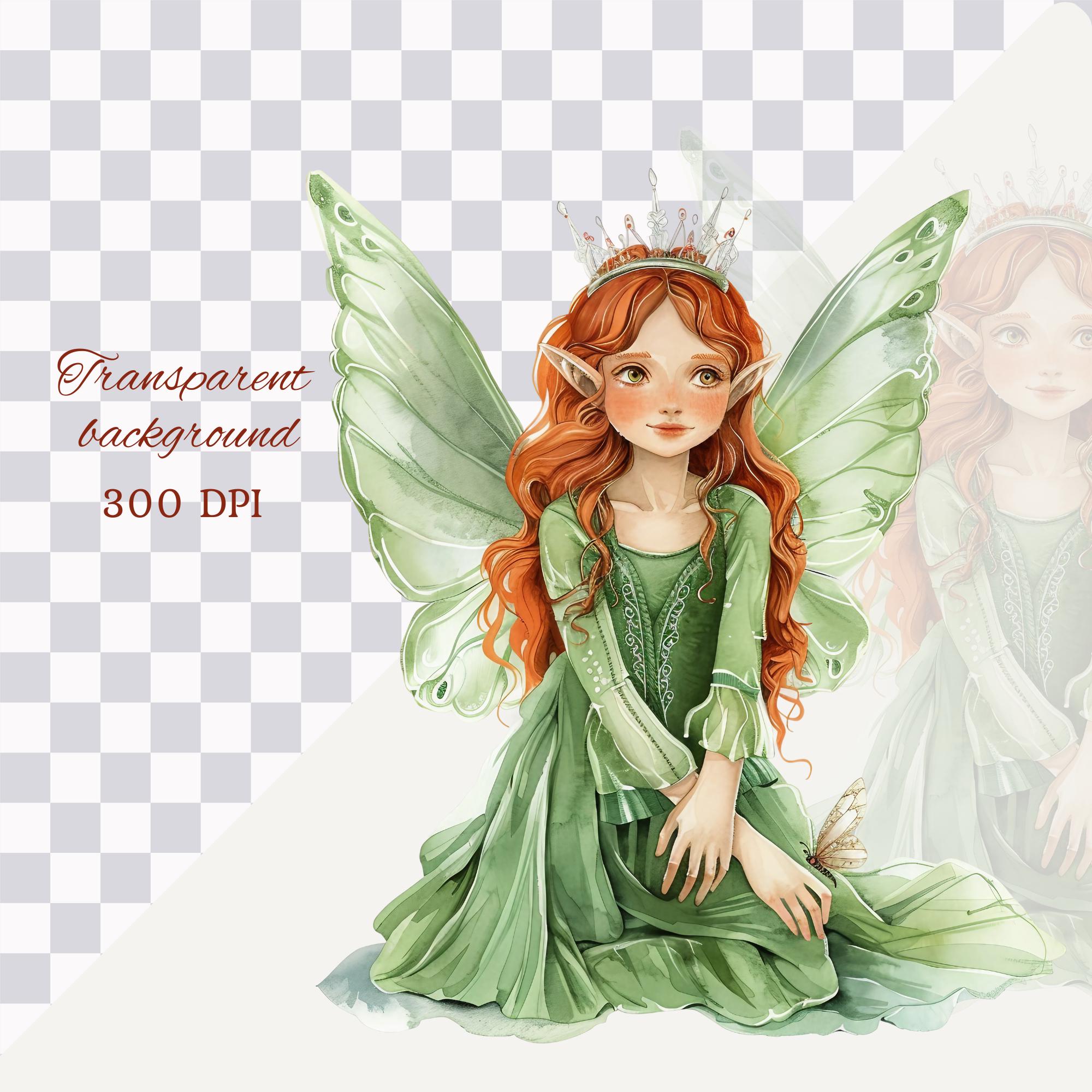 Watercolor Fairy Kingdom Clipart Png Bundle, Magic Kingdom, Forest ...