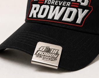 Kyle Busch randclip roestvrijstalen baldadige racehoed accessoire ventilator cadeau