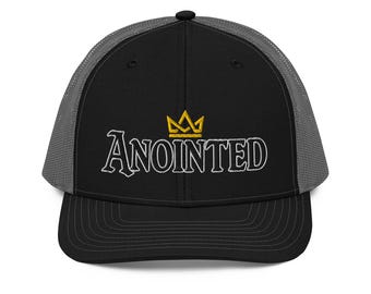 Church Hat Christian Apparel Anointed - Embroidered