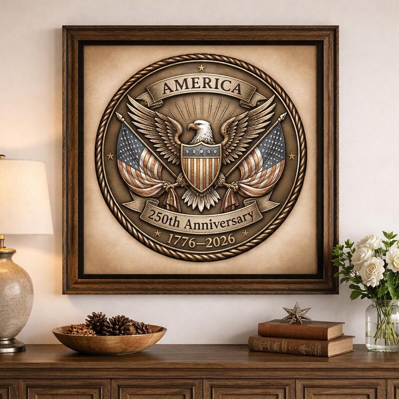 Amerika 250 SVG-paket 1776 till 2026 USA-årsdagsdesigner bild 3