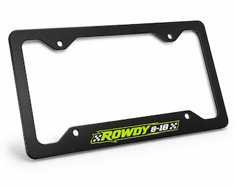Kyle Busch License Plate Frame Rowdy 8 18 Racing Fan Car Gift