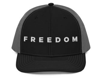 Richardson 112 Freedom Hat Embroidered Patriotic Trucker Cap