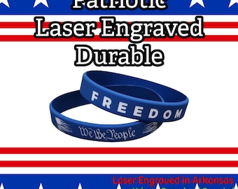 Accesorio conmemorativo de la libertad de la banda patriota de EE. UU., regalo / Rojo, blanco, azul y negro