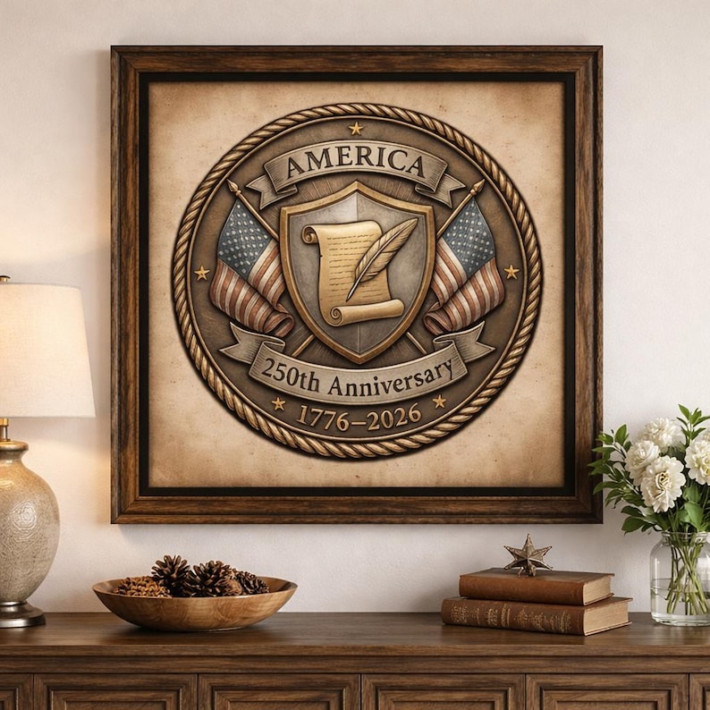 Amerika 250 SVG-paket 1776 till 2026 USA-årsdagsdesigner bild 7
