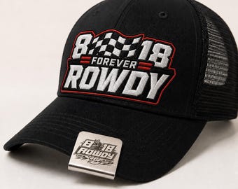 Kyle Busch Brim Clip Stainless Steel Rowdy Racing Hat Accessory Fan Gift