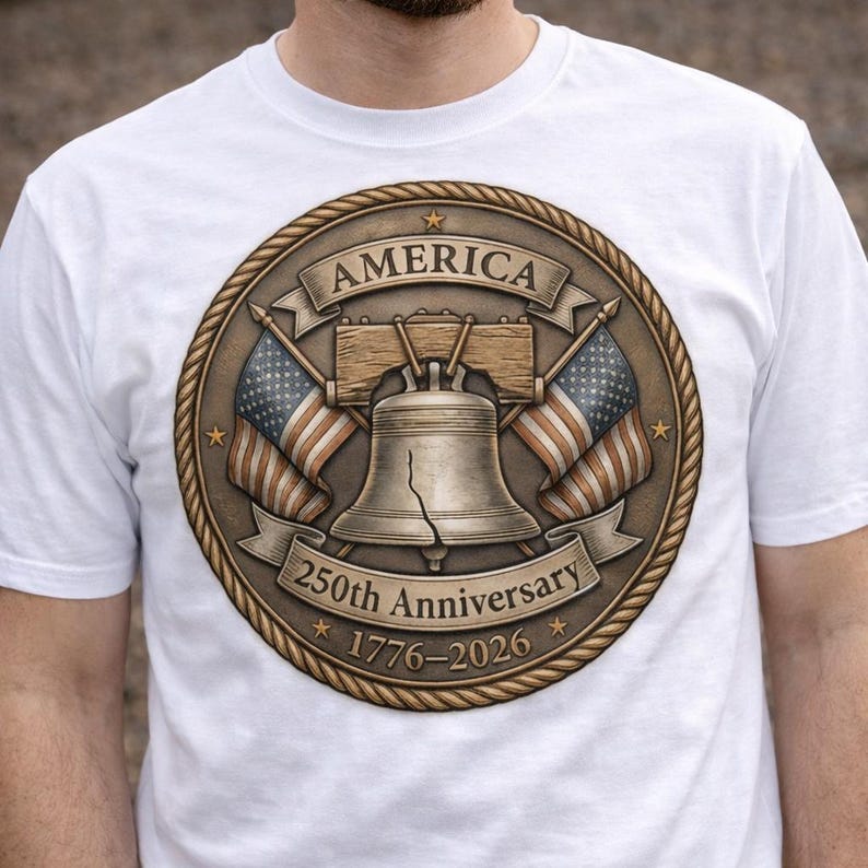 Amerika 250 SVG-paket 1776 till 2026 USA-årsdagsdesigner bild 5