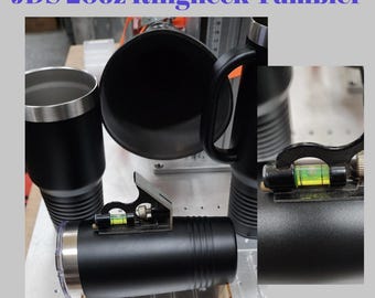 Schablone für JDS Tumbler Gravur | Nivellierwerkzeug | Tassenausrichtung