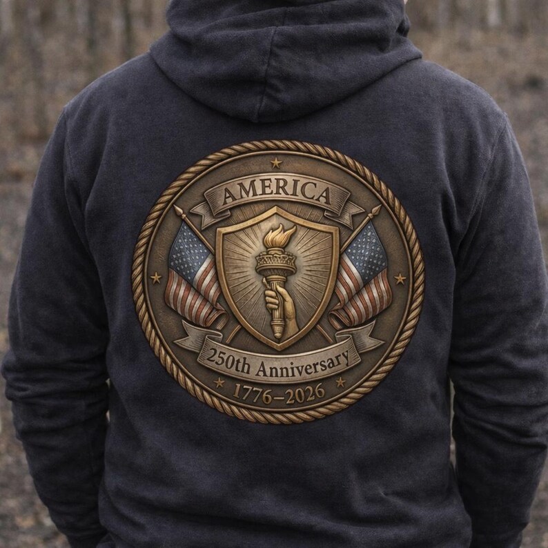 Amerika 250 SVG-paket 1776 till 2026 USA-årsdagsdesigner bild 2