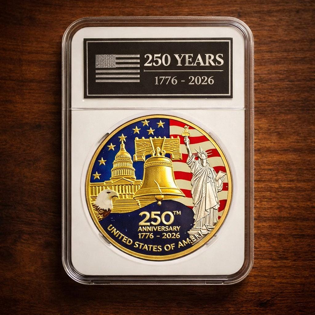 America 250 coin - Etsy 日本