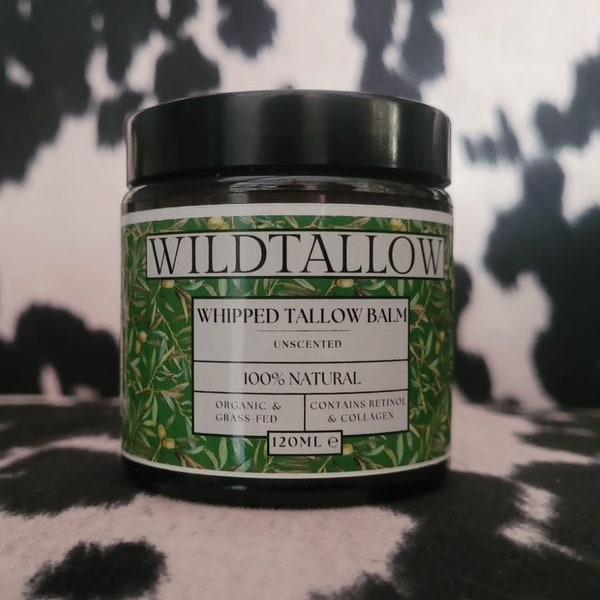 Grass Fed Tallow Balm - Unscented/Lavender/Sandalwood - Handmade in the UK