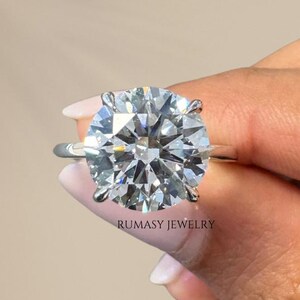 2.50 CT Round Lab Grown Diamond Hidden Halo Engagement Ring: IGI Certified