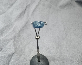 2.70 ct Blue Montana Sapphire (rough, unfaceted)