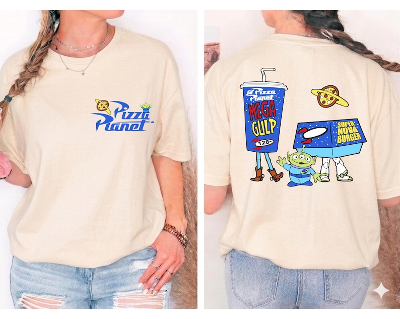 Disney Toy Story Alien, Toy Story Pizza Planet T-Shirt, Woody and Friends Shirt, Infinity And Beyond Shirt, Disneyland Vacation Sweatshirt