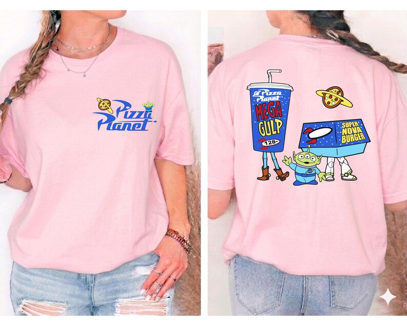 Disney Toy Story Alien, Toy Story Pizza Planet T-Shirt, Woody and Friends Shirt, Infinity And Beyond Shirt, Disneyland Vacation Sweatshirt
