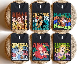 Disney Princess All Characters Shirt, Disneyland Girl Trip 2025 Shirt, Best Friends Shirt, Magic Kingdom Shirt, Disney Group Shirt