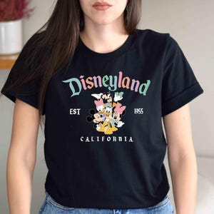 Disneyland California T Shirt, Disneyland Est. 1955 Shirt, Disneyworld Shirt, Disney Shirt, Mickey And Friends Shirt, Disney family shirt